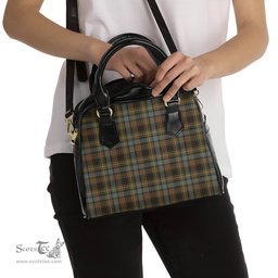 Scottish Stewart Hunting Weathered Tartan Shoulder Handbags Scottish Plaid Tartan Plaid - ScotsTee - scotstee.com