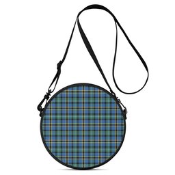 Scottish Weir Ancient Tartan Round Crossbody Bags - Round Purse Scottish Plaid Tartan Plaid - ScotsTee - scotstee.com