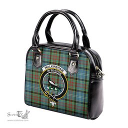 Scottish Walkinshaw Tartan Shoulder Handbags with Family Crest Scottish Plaid Tartan Plaid - ScotsTee - scotstee.com