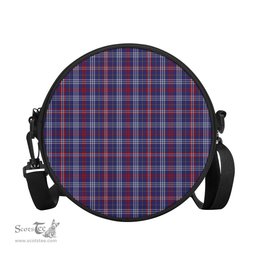 Scottish Parker Tartan Round Crossbody Bags - Round Purse Scottish Plaid Tartan Plaid - ScotsTee - scotstee.com