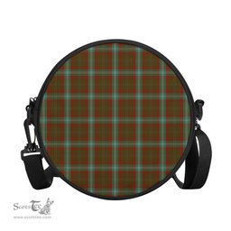 Scottish Seton Hunting Tartan Round Crossbody Bags - Round Purse Scottish Plaid Tartan Plaid - ScotsTee - scotstee.com