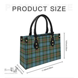 Scottish Walkinshaw Tartan Leather Bag for Women Scottish Plaid Tartan Plaid - ScotsTee - scotstee.com