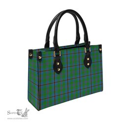 Scottish Snodgrass Tartan Leather Bag for Women Scottish Plaid Tartan Plaid - ScotsTee - scotstee.com