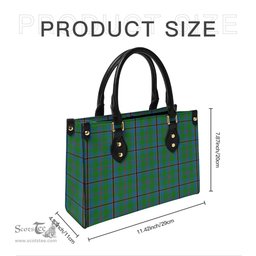 Scottish Snodgrass Tartan Leather Bag for Women Scottish Plaid Tartan Plaid - ScotsTee - scotstee.com