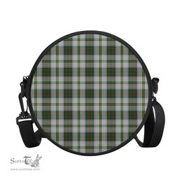 Scottish Taylor Dress Tartan Round Crossbody Bags - Round Purse Scottish Plaid Tartan Plaid - ScotsTee - scotstee.com