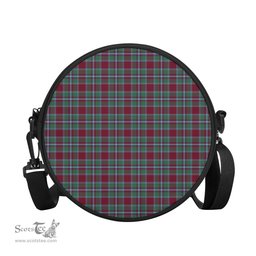 Scottish Spens (Spence) Tartan Round Crossbody Bags - Round Purse Scottish Plaid Tartan Plaid - ScotsTee - scotstee.com