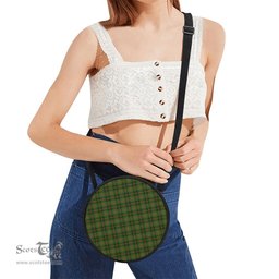 Scottish Symington Tartan Round Crossbody Bags - Round Purse Scottish Plaid Tartan Plaid - ScotsTee - scotstee.com