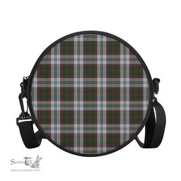 Scottish Stewart of Appin Dress Tartan Round Crossbody Bags - Round Purse Scottish Plaid Tartan Plaid - ScotsTee - scotstee.com