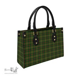 Scottish Symington Tartan Leather Bag for Women Scottish Plaid Tartan Plaid - ScotsTee - scotstee.com