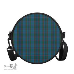 Scottish Watkins of Wales Tartan Round Crossbody Bags - Round Purse Scottish Plaid Tartan Plaid - ScotsTee - scotstee.com