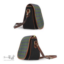 Scottish Stewart of Appin Hunting Tartan Saddle Crossbody Bag Scottish Plaid Tartan Plaid - ScotsTee - scotstee.com