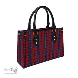 Scottish Wishart Dress Tartan Leather Bag for Women Scottish Plaid Tartan Plaid - ScotsTee - scotstee.com
