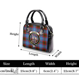 Scottish Trotter Tartan Shoulder Handbags with Family Crest Scottish Plaid Tartan Plaid - ScotsTee - scotstee.com