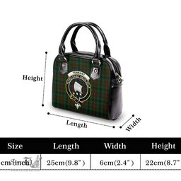 Scottish Tennant Tartan Shoulder Handbags with Family Crest Scottish Plaid Tartan Plaid - ScotsTee - scotstee.com