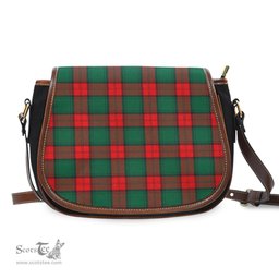 Scottish Stewart Atholl Modern Tartan Saddle Crossbody Bag Scottish Plaid Tartan Plaid - ScotsTee - scotstee.com