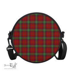 Scottish Seton Tartan Round Crossbody Bags - Round Purse Scottish Plaid Tartan Plaid - ScotsTee - scotstee.com