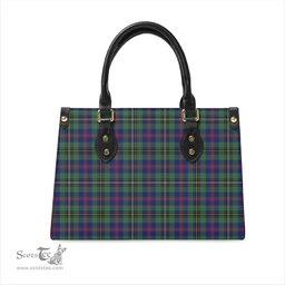 Scottish Wood Modern Tartan Leather Bag for Women Scottish Plaid Tartan Plaid - ScotsTee - scotstee.com