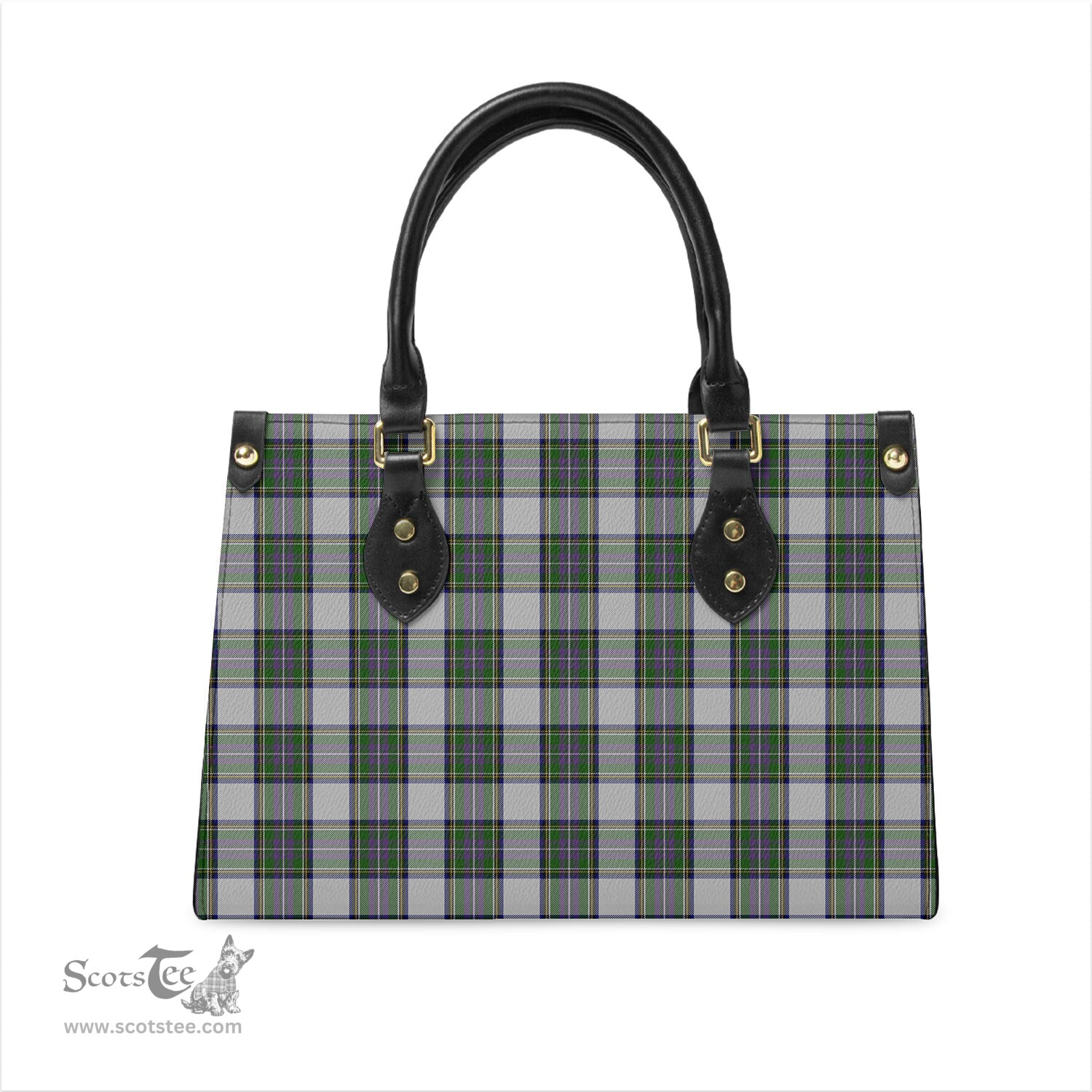 Scottish Pritchard Tartan Leather Bag for Women Scottish Plaid Tartan Plaid - ScotsTee - scotstee.com