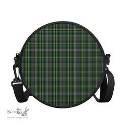 Scottish Scott Green Tartan Round Crossbody Bags - Round Purse Scottish Plaid Tartan Plaid - ScotsTee - scotstee.com