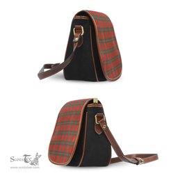 Scottish Thomas of Wales Tartan Saddle Crossbody Bag Scottish Plaid Tartan Plaid - ScotsTee - scotstee.com