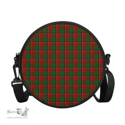 Scottish Turnbull Dress Tartan Round Crossbody Bags - Round Purse Scottish Plaid Tartan Plaid - ScotsTee - scotstee.com