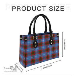 Scottish Skirving Tartan Leather Bag for Women Scottish Plaid Tartan Plaid - ScotsTee - scotstee.com
