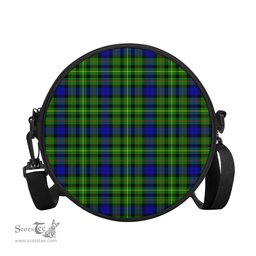 Scottish Rollo Modern Tartan Round Crossbody Bags - Round Purse Scottish Plaid Tartan Plaid - ScotsTee - scotstee.com