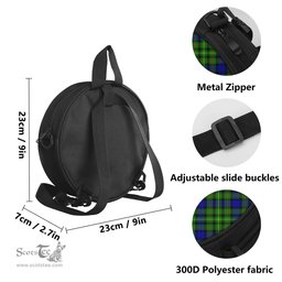 Scottish Rollo Modern Tartan Round Crossbody Bags - Round Purse Scottish Plaid Tartan Plaid - ScotsTee - scotstee.com