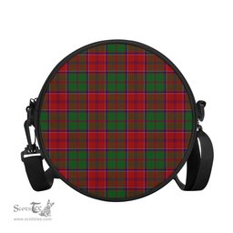 Scottish Grant Tartan Round Crossbody Bags - Round Purse Scottish Plaid Tartan Plaid - ScotsTee - scotstee.com