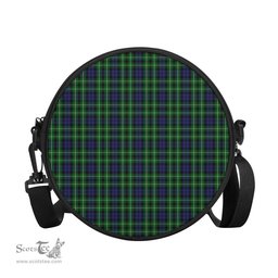 Scottish Graham of Montrose Tartan Round Crossbody Bags - Round Purse Scottish Plaid Tartan Plaid - ScotsTee - scotstee.com