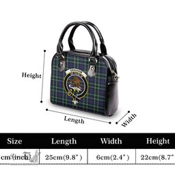 Scottish Graham of Montrose Modern Tartan Shoulder Handbags with Family Crest Scottish Plaid Tartan Plaid - ScotsTee - scotstee.com