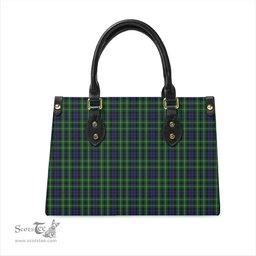 Scottish Graham of Montrose Tartan Leather Bag for Women Scottish Plaid Tartan Plaid - ScotsTee - scotstee.com