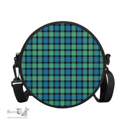 Scottish Gunn Ancient Tartan Round Crossbody Bags - Round Purse Scottish Plaid Tartan Plaid - ScotsTee - scotstee.com