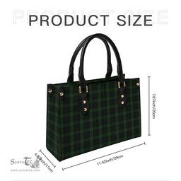 Scottish Gunn Logan Tartan Leather Bag for Women Scottish Plaid Tartan Plaid - ScotsTee - scotstee.com