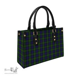 Scottish Gunn Tartan Leather Bag for Women Scottish Plaid Tartan Plaid - ScotsTee - scotstee.com