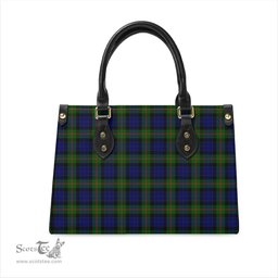 Scottish Gunn Modern Tartan Leather Bag for Women Scottish Plaid Tartan Plaid - ScotsTee - scotstee.com