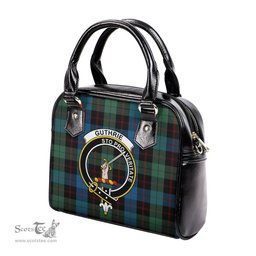 Scottish Guthrie Tartan Shoulder Handbags with Family Crest Scottish Plaid Tartan Plaid - ScotsTee - scotstee.com
