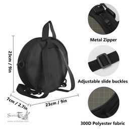 Scottish Haig Tartan Round Crossbody Bags - Round Purse Scottish Plaid Tartan Plaid - ScotsTee - scotstee.com
