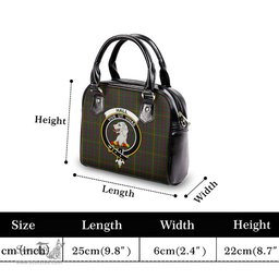 Scottish Hall Tartan Shoulder Handbags with Family Crest Scottish Plaid Tartan Plaid - ScotsTee - scotstee.com