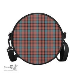 Scottish Hannay Dress Tartan Round Crossbody Bags - Round Purse Scottish Plaid Tartan Plaid - ScotsTee - scotstee.com