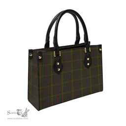 Scottish Hall Tartan Leather Bag for Women Scottish Plaid Tartan Plaid - ScotsTee - scotstee.com