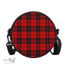 Scottish Hogg Tartan Round Crossbody Bags - Round Purse Scottish Plaid Tartan Plaid - ScotsTee - scotstee.com