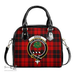 Scottish Hogg Tartan Shoulder Handbags with Family Crest Scottish Plaid Tartan Plaid - ScotsTee - scotstee.com