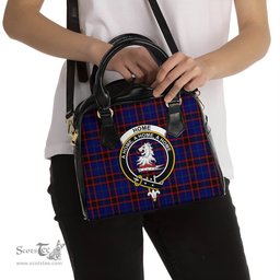 Scottish Home Modern Tartan Shoulder Handbags with Family Crest Scottish Plaid Tartan Plaid - ScotsTee - scotstee.com