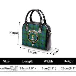 Scottish Henderson Ancient Tartan Shoulder Handbags with Family Crest Scottish Plaid Tartan Plaid - ScotsTee - scotstee.com