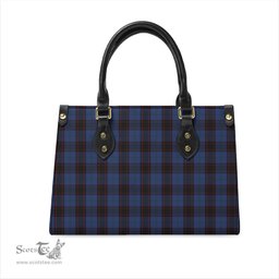 Scottish Home (Hume) Tartan Leather Bag for Women Scottish Plaid Tartan Plaid - ScotsTee - scotstee.com