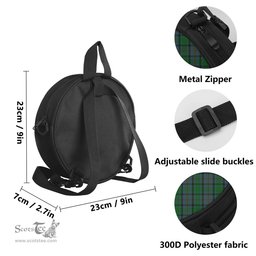 Scottish Hope Vere Tartan Round Crossbody Bags - Round Purse Scottish Plaid Tartan Plaid - ScotsTee - scotstee.com