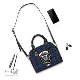 Scottish Hope (Vere-Weir) Tartan Shoulder Handbags with Family Crest Scottish Plaid Tartan Plaid - ScotsTee - scotstee.com