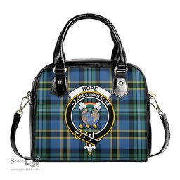 Scottish Hope Ancient Tartan Shoulder Handbags with Family Crest Scottish Plaid Tartan Plaid - ScotsTee - scotstee.com