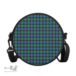 Scottish Hunter Ancient Tartan Round Crossbody Bags - Round Purse Scottish Plaid Tartan Plaid - ScotsTee - scotstee.com
